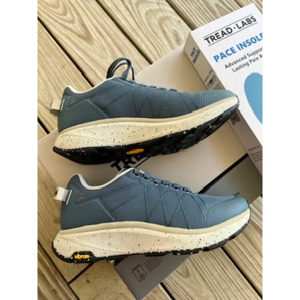 Tread Labs Dover RS women ocean blue 7.5 NWT NEW with insoles EU 38.5